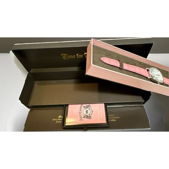 TWO NEW Juicy Couture limited edition watches w/ original boxes.
